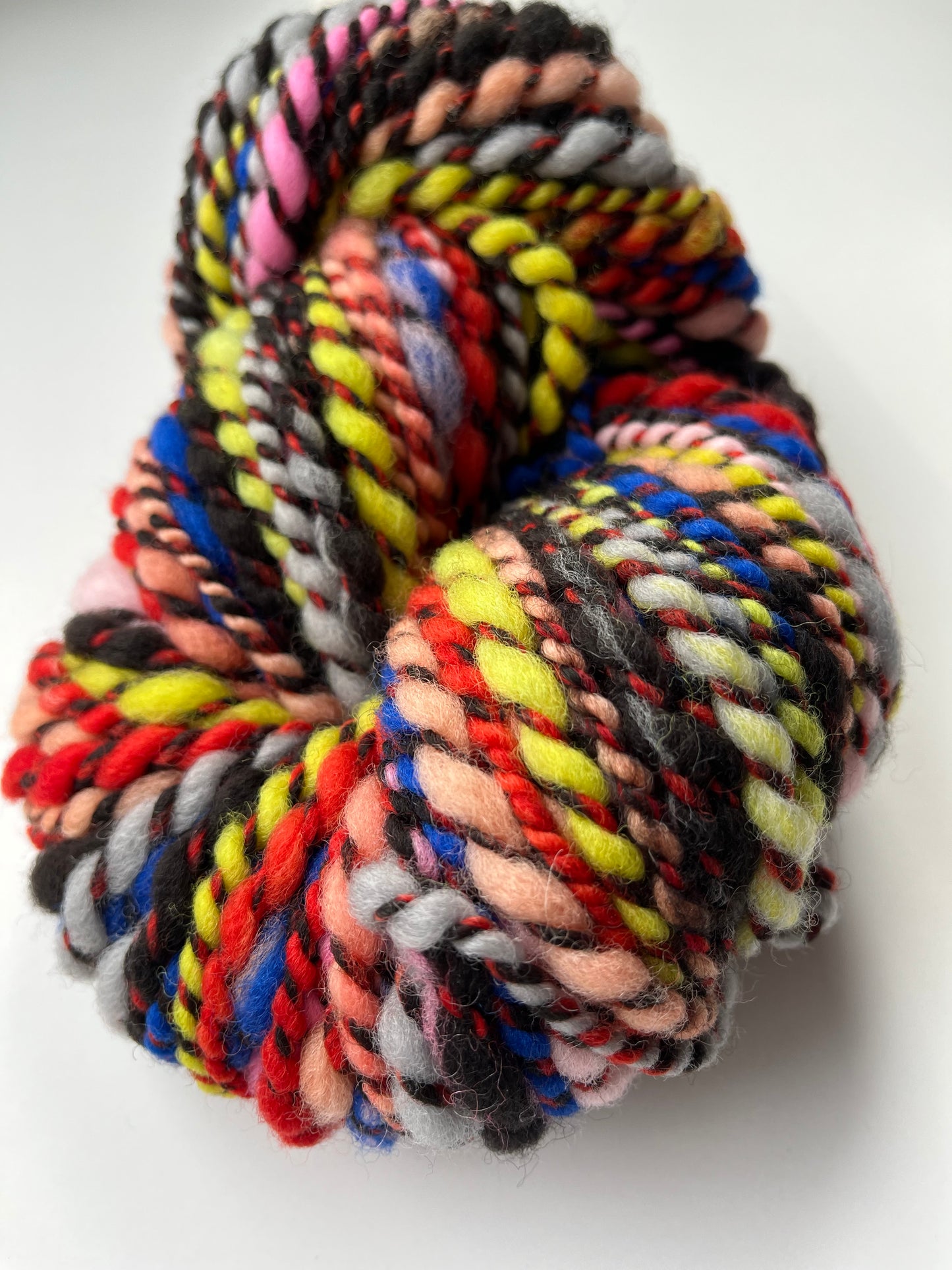 Handspun Yarn - RAINBOW BRITE