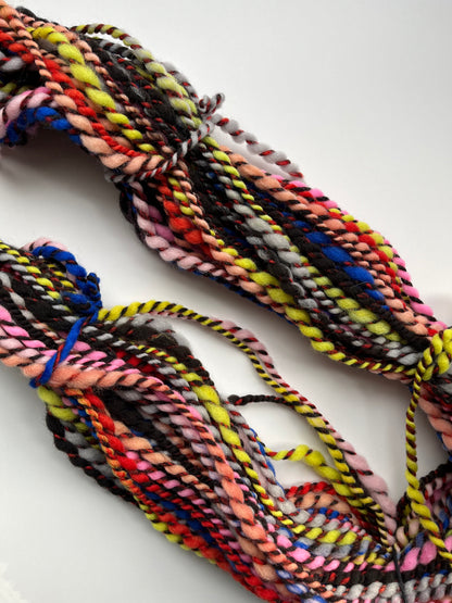 Handspun Yarn - RAINBOW BRITE