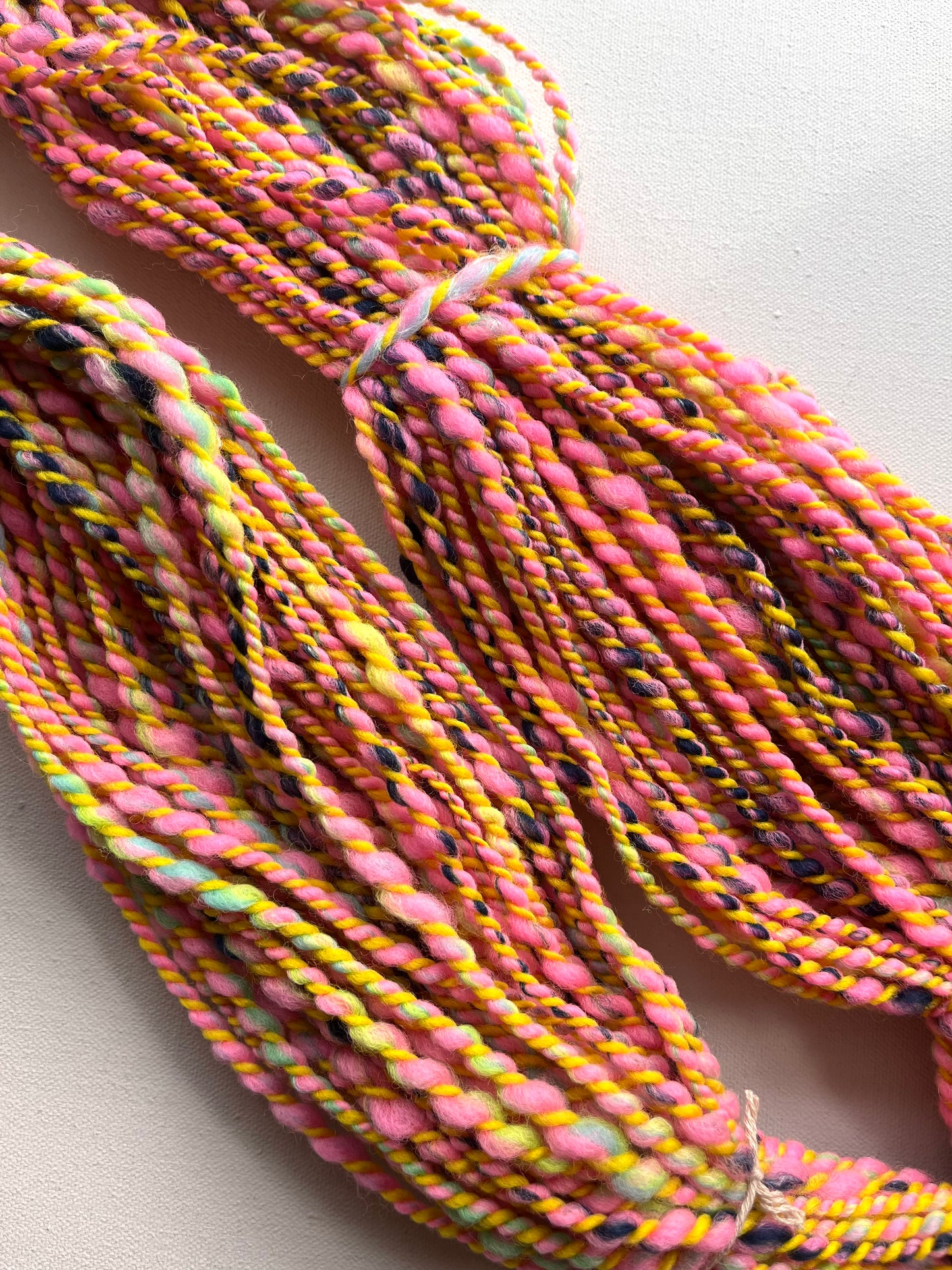 Handspun Yarn - FLAMINGO